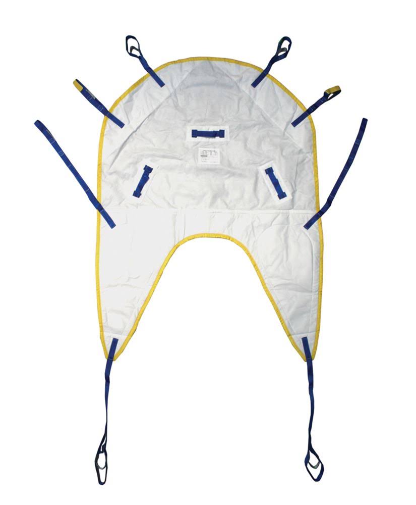 Single Patient Lifter Split Leg Sling Without Head Support, Medium, Case10 Q842618
