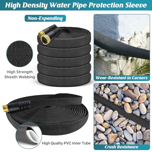 75ft Non-Expanding Garden Hose with 3/4" Fittings L42131