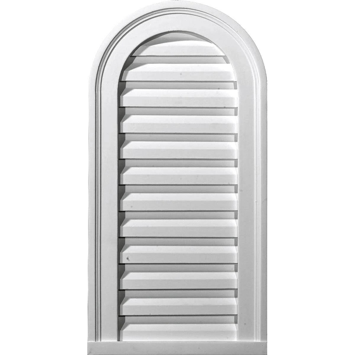 Cathedral Urethane Gable Vent Louver Z322