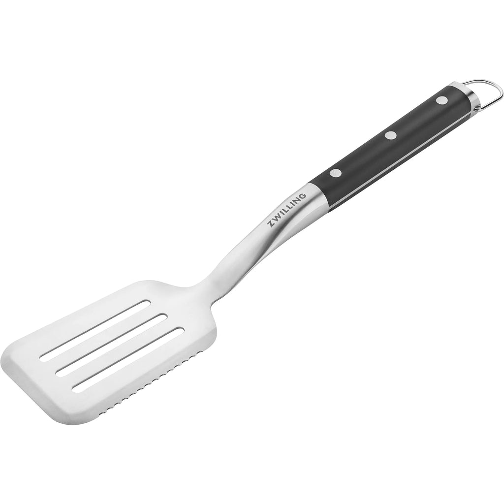 17-inch Stainless Steel Grill Spatula with Serrated Edge F4931