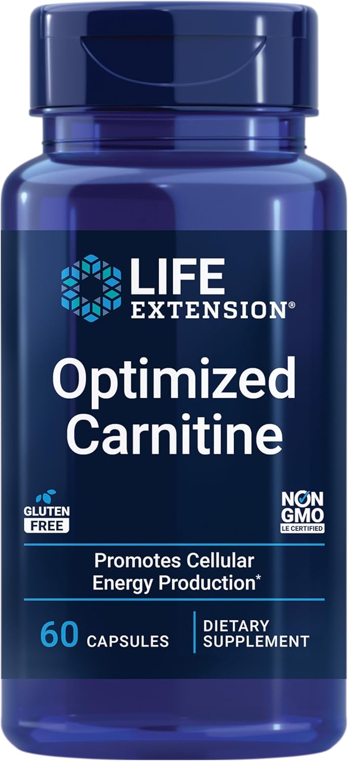 L-Carnitine Supplement 60 Capsules T4197