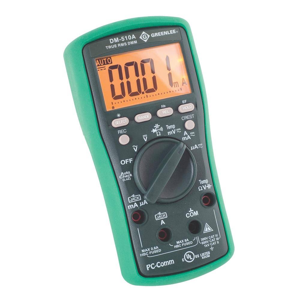 Digital Multimeter with Calibration, TRMS, AC/DC, Cap, Temp E875686