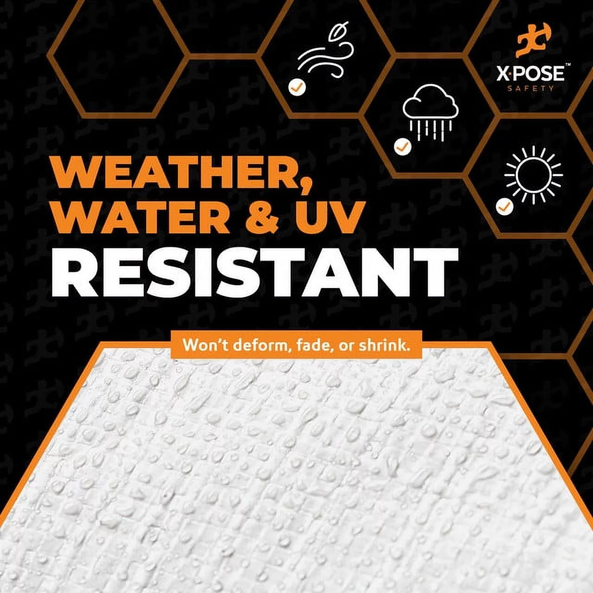 White Heavy Duty 10' x 20' Waterproof 12 Mil Poly Tarp T173244