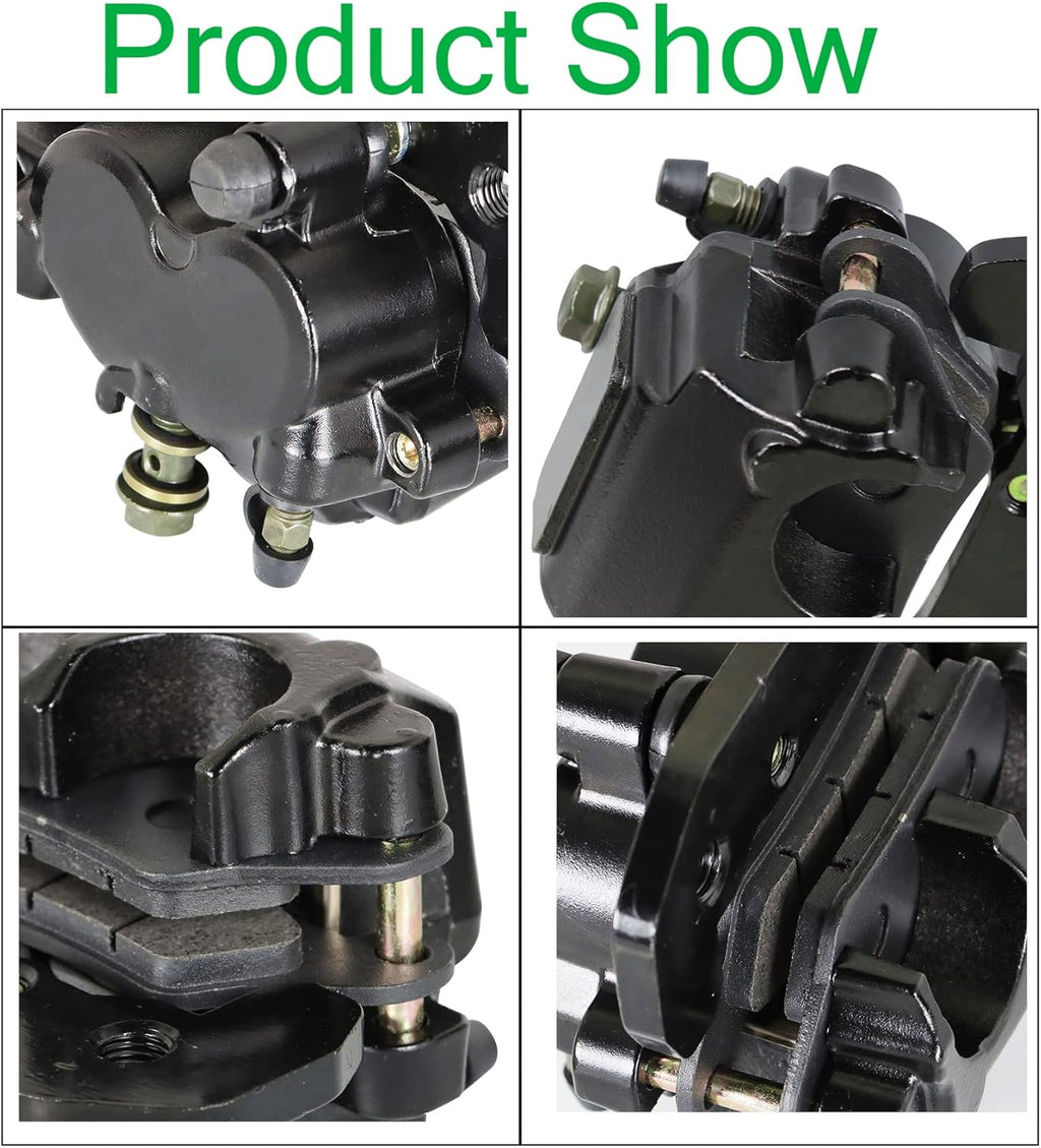 Front + Rear Brake Calipers with Pads Pack of 2 H985292