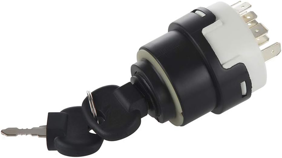JCB Ignition Switch with 4 Position 9 Terminal 2 Keys I16223
