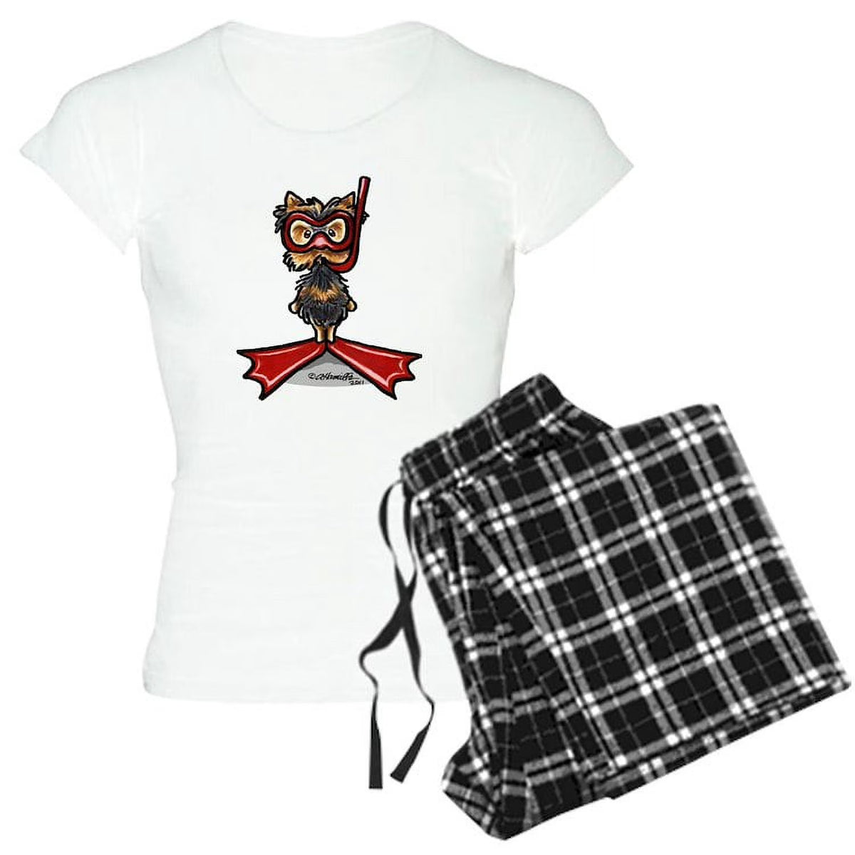 Women's Light Pajamas D2036
