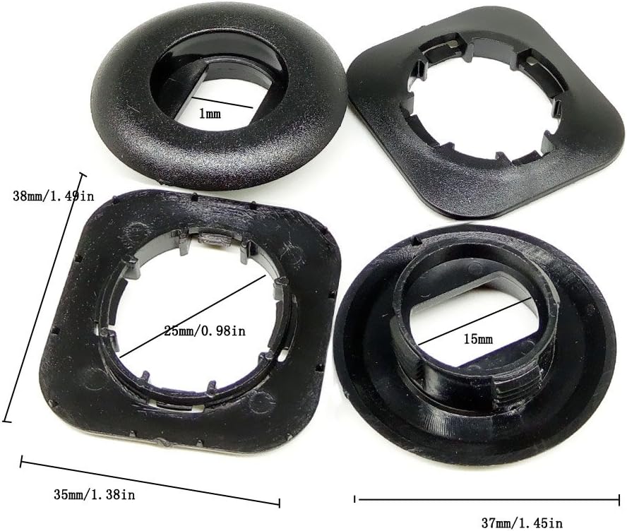 2 Car Mat Carpet Hold Down Retaining Clip Floor Grips Holder M95208