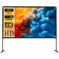 100 inch 16:9 Portable Projector Screen with Stand T6919