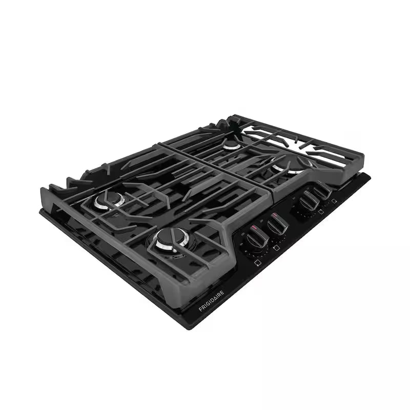 Black 4-Burner Gas Cooktop O970