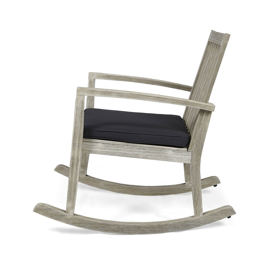 Acacia Wood Rocking Chair S7872