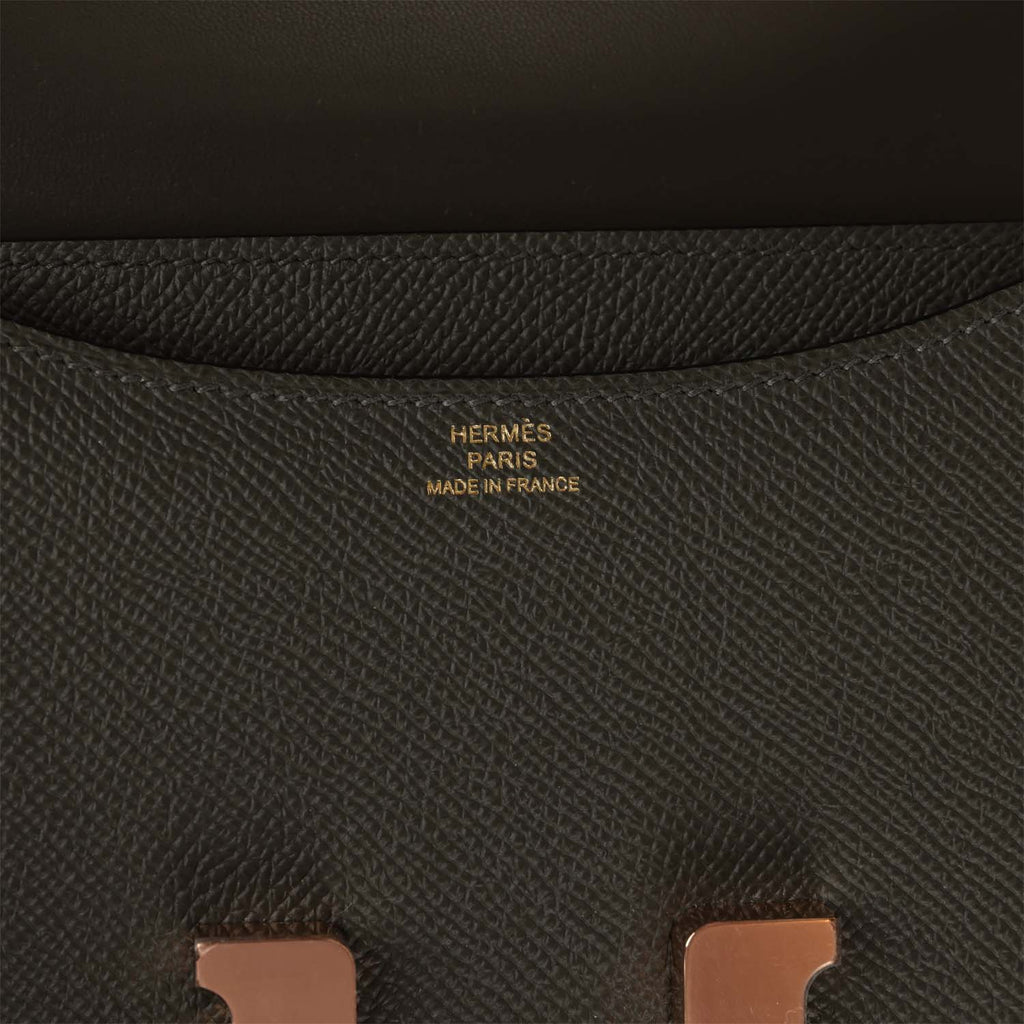 Vert de Gris Epsom Leather Bag X436