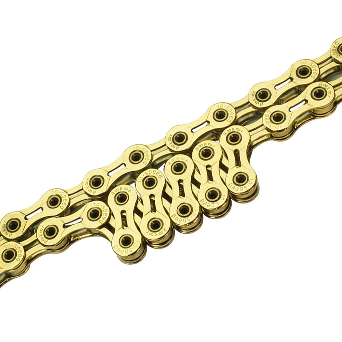 Yellow 116 Links Bicycle Chain A560