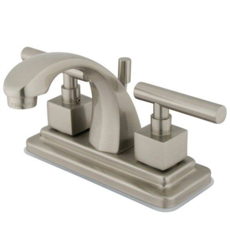 Brushed Nickel 4-Inch Centerset Lavatory Faucet T6115