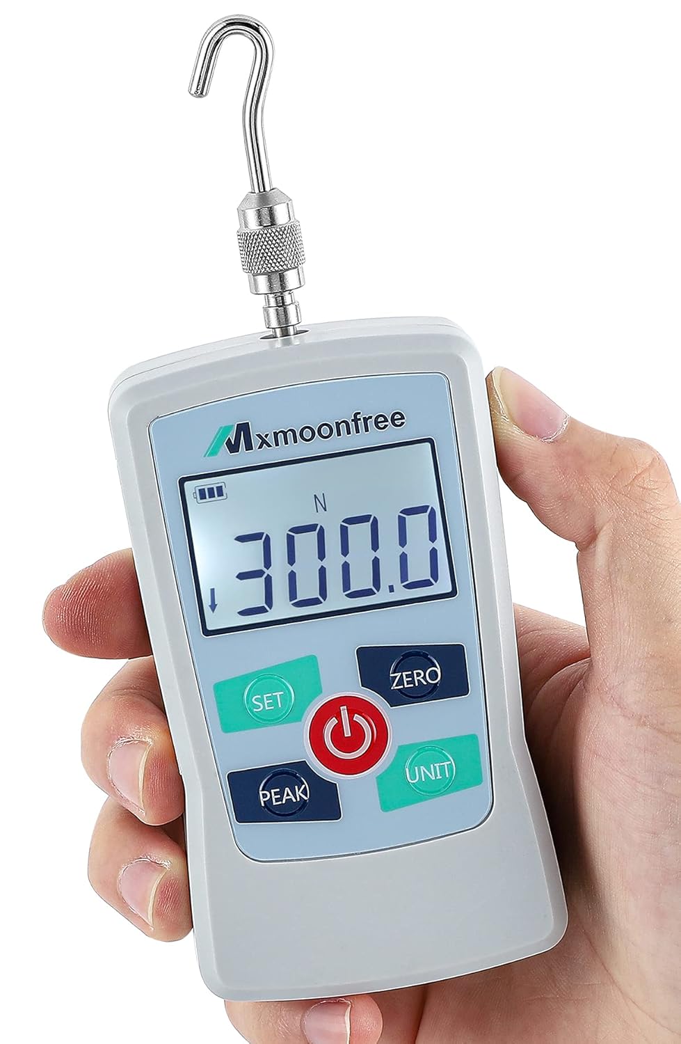 500N Digital Force Gauge Portable Force Meter with Storage Case W480791