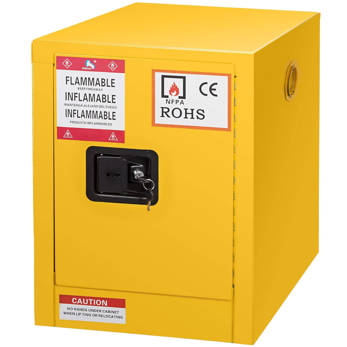 17 x 17 x 22 Galvanized Steel Flammable Storage Cabinet X718258