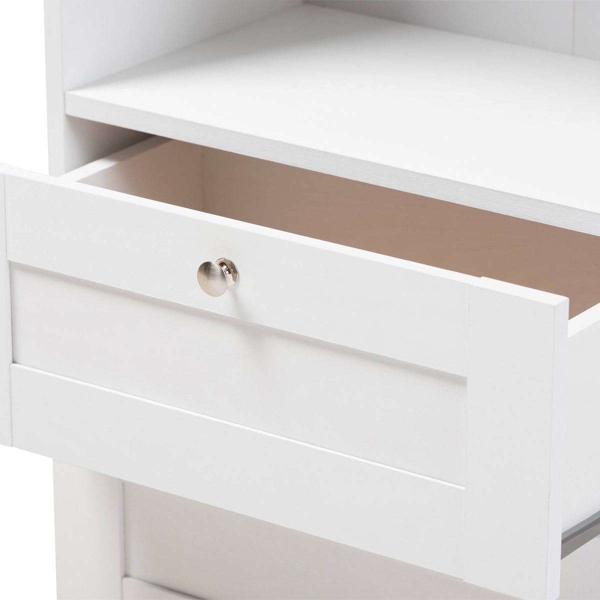 Oak White Two Tone Bookcase N1548