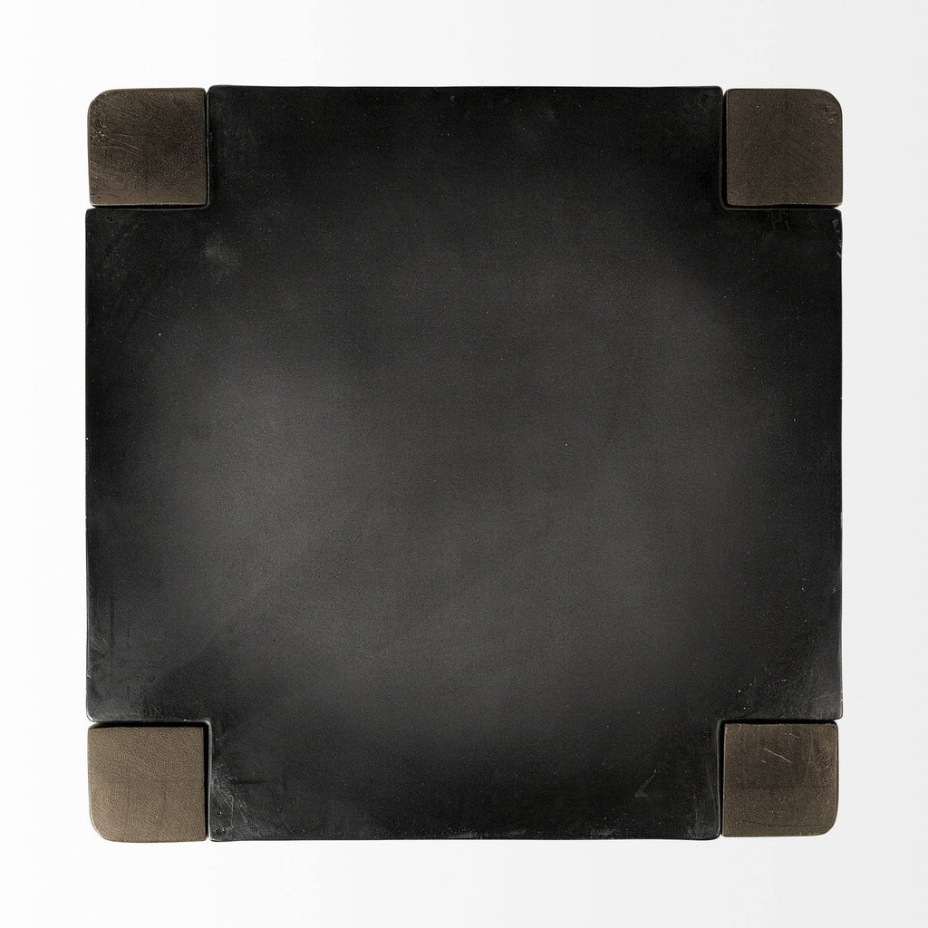 Brown Wood Stool U9909