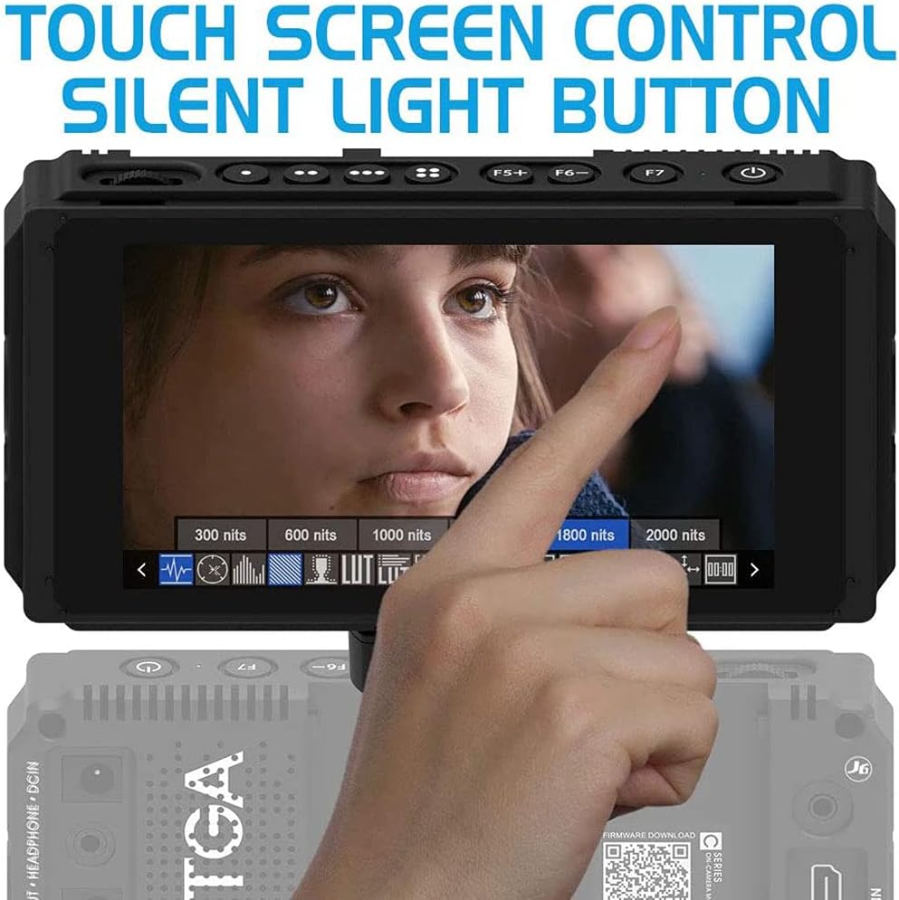 5 Inch IPS DSLR Camera Field Monitor Touch Screen 4K HDMI V625