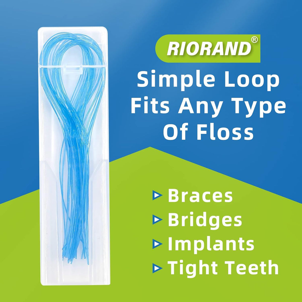 200 Count Floss Threaders O7435