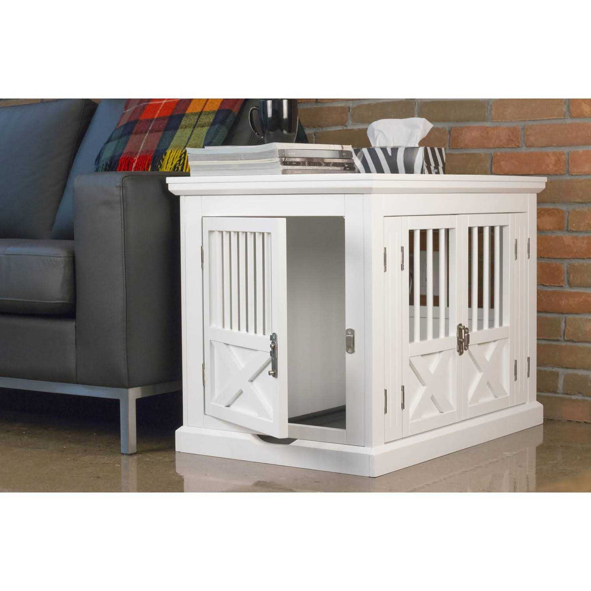 Triple Door Dog Crate A63040