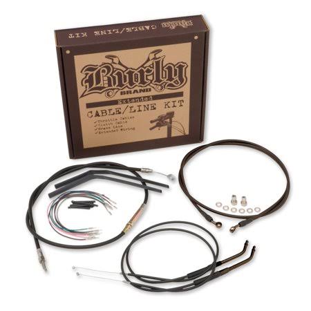 Stainless Steel Extended Cable/Brake Line Kit A5931