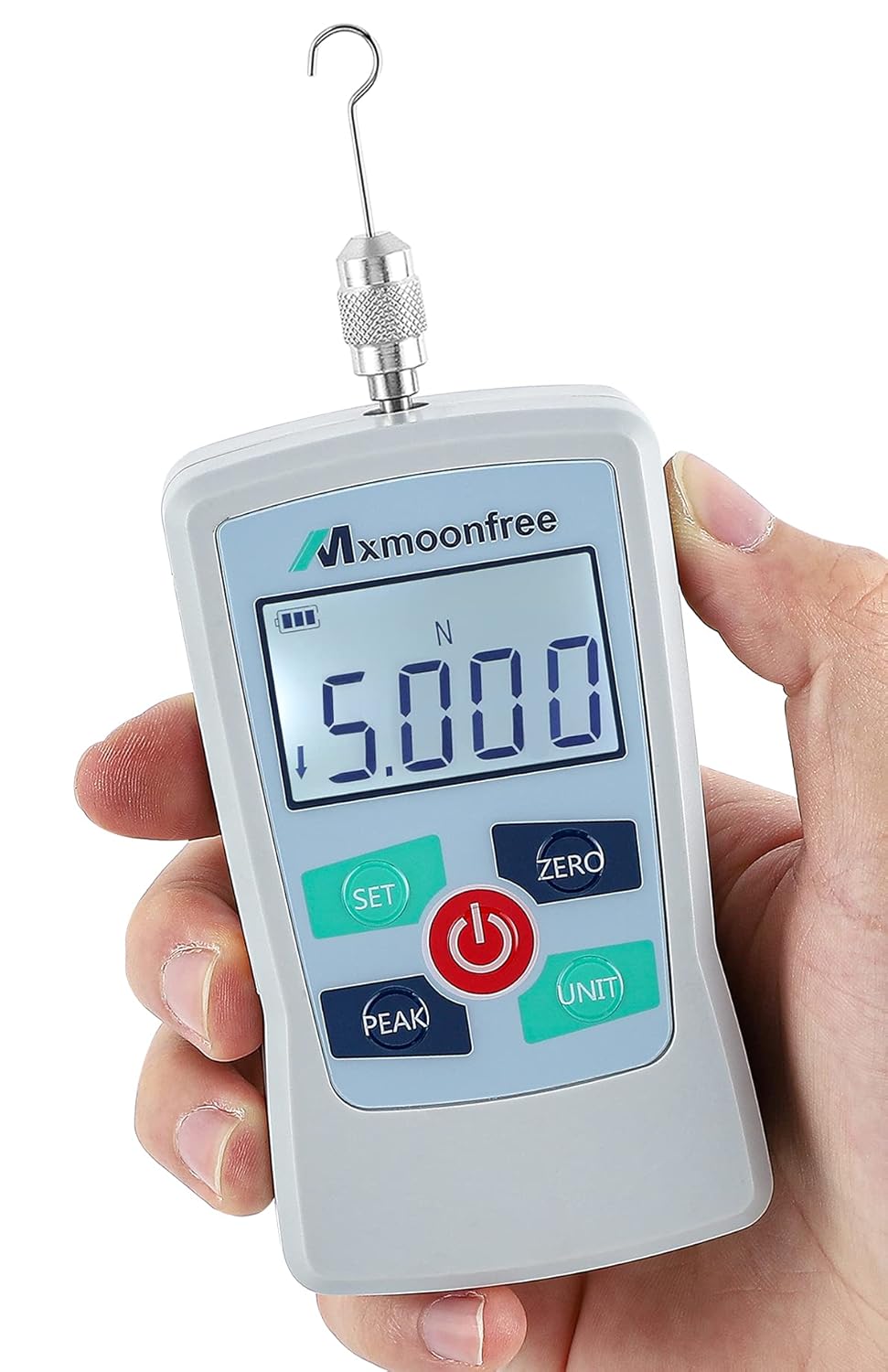 500N Digital Force Gauge Portable Force Meter with Storage Case W480791