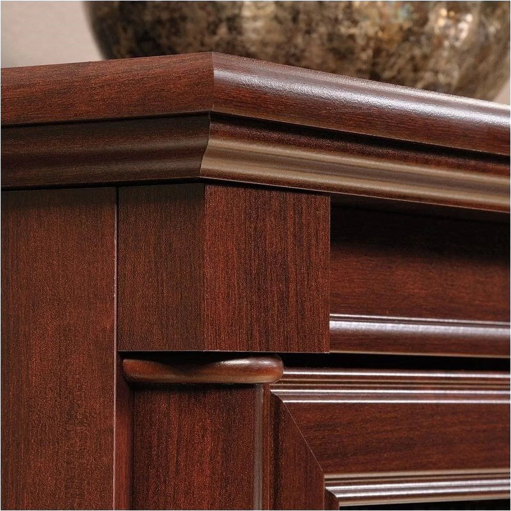 Cherry Entertainment Credenza with Cord Management G8335