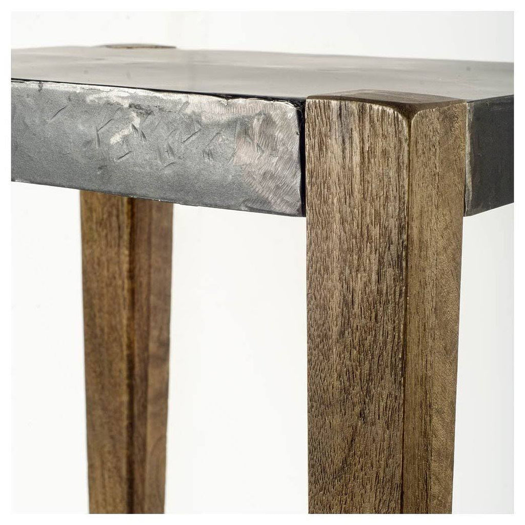 Brown Wood Stool U9909