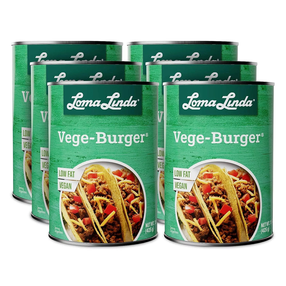 12 pack 15 oz Vegan Vege Burger J86384