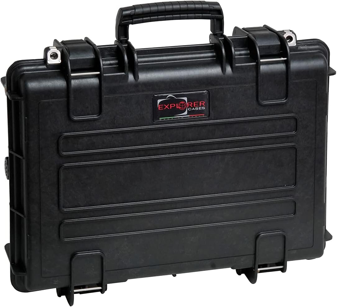 Black Case with 2 Layers of Convoluted Foam N772