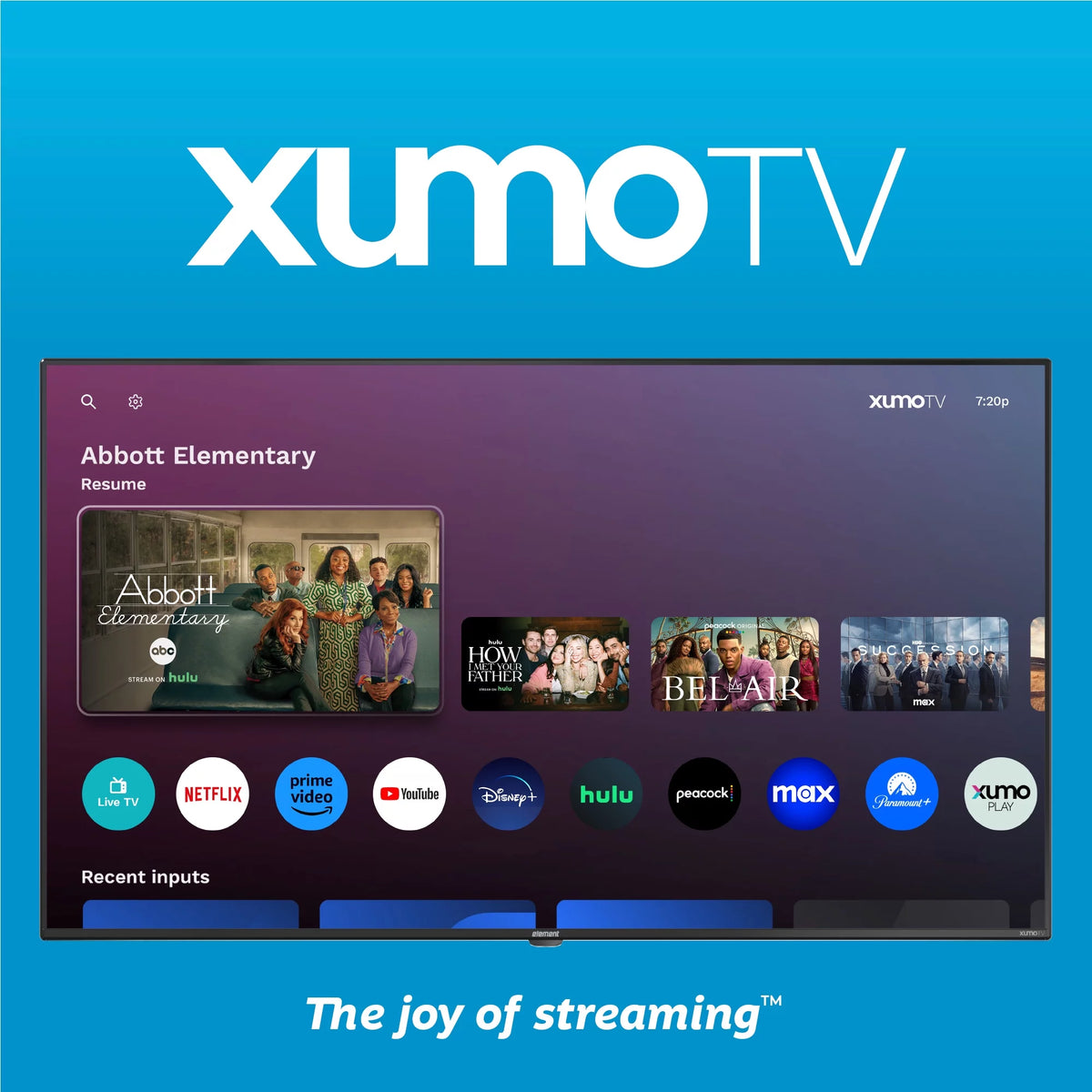 55" 4K UHD HDR Smart TV, 120Hz Effective Refresh Rate T40139