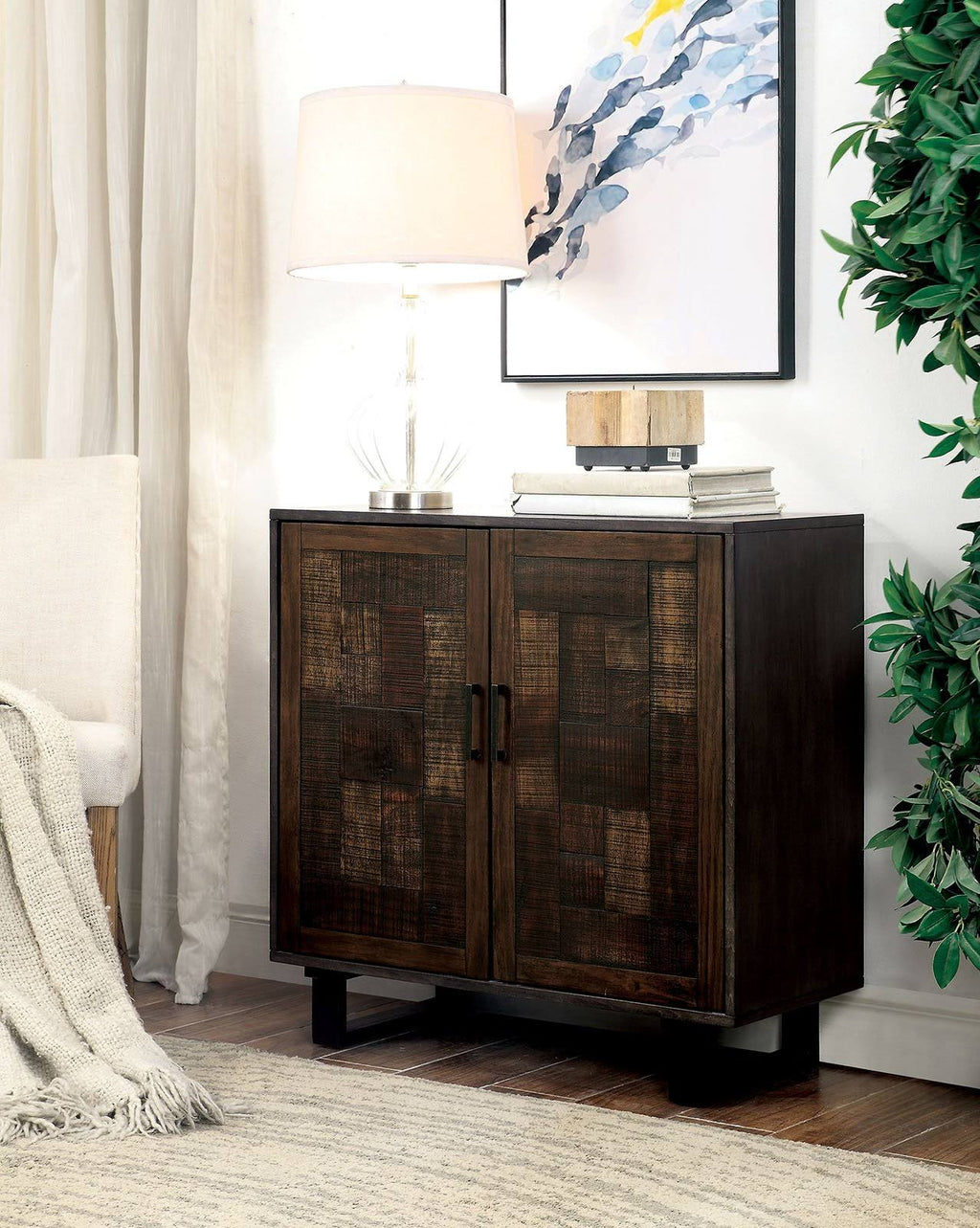 Oak Hallway Cabinet N309174
