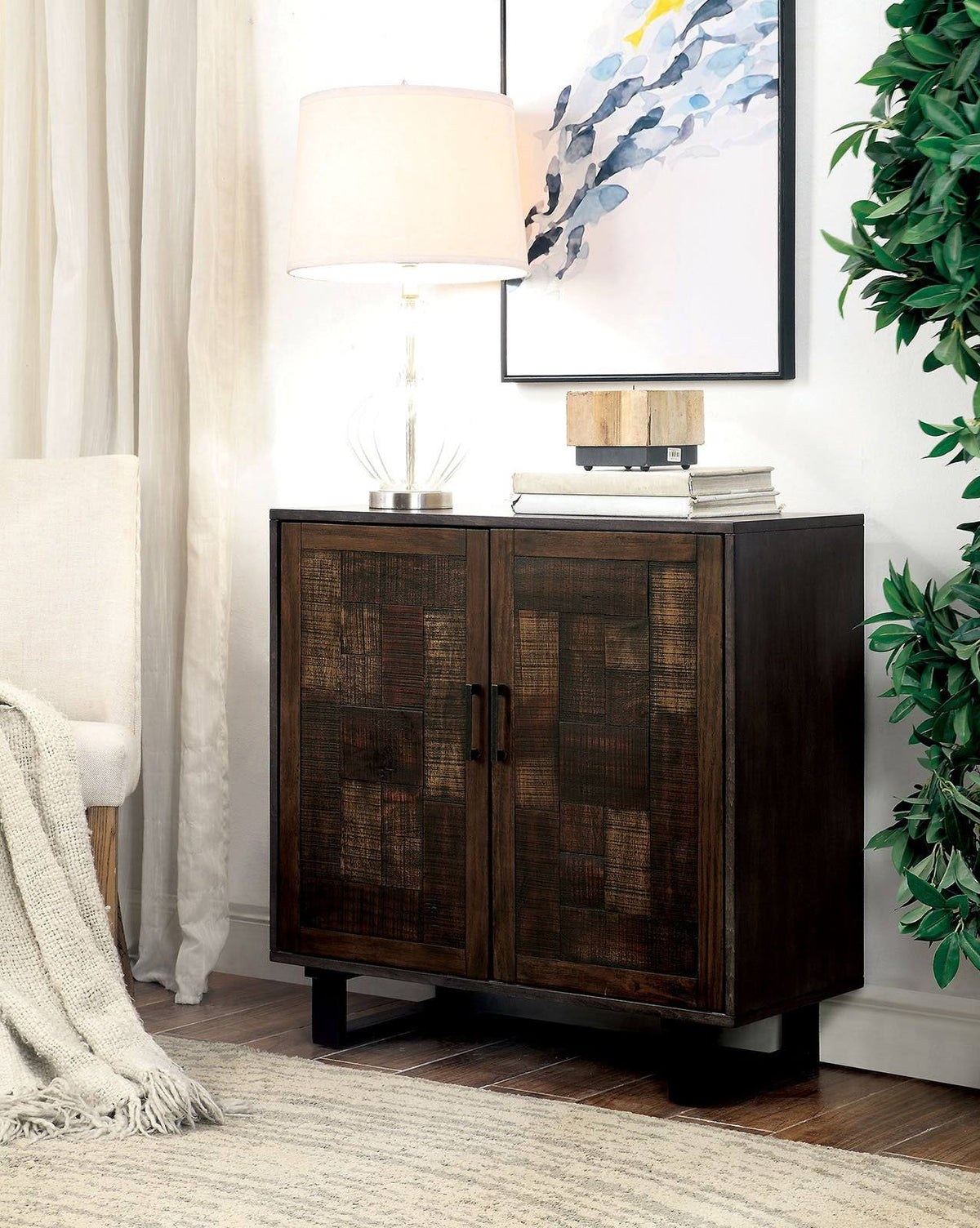 Oak Hallway Cabinet N309174