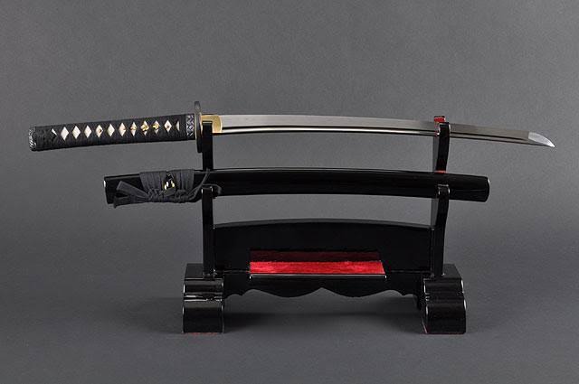 Hand Forged Carbon Steel Wakizashi Sword R1189