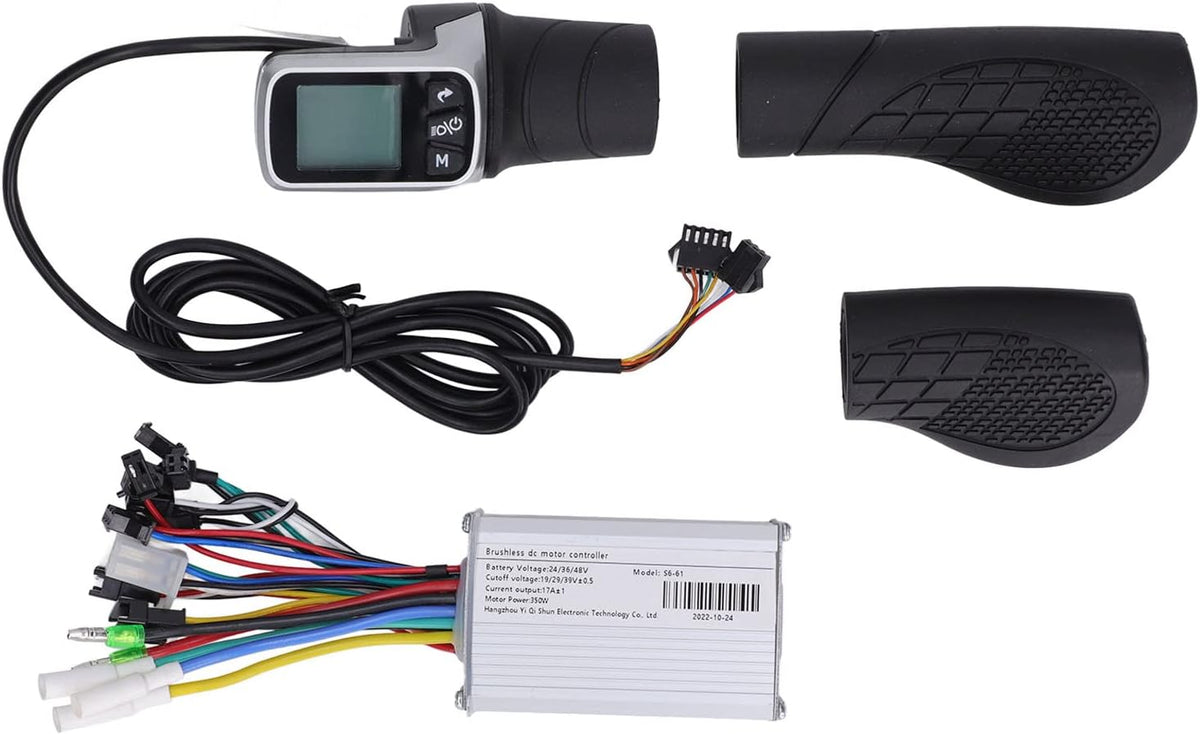 Electric Scooter Conversion Kit Controller and LCD Meter for 350W Motor 24V 36V 48V M760076