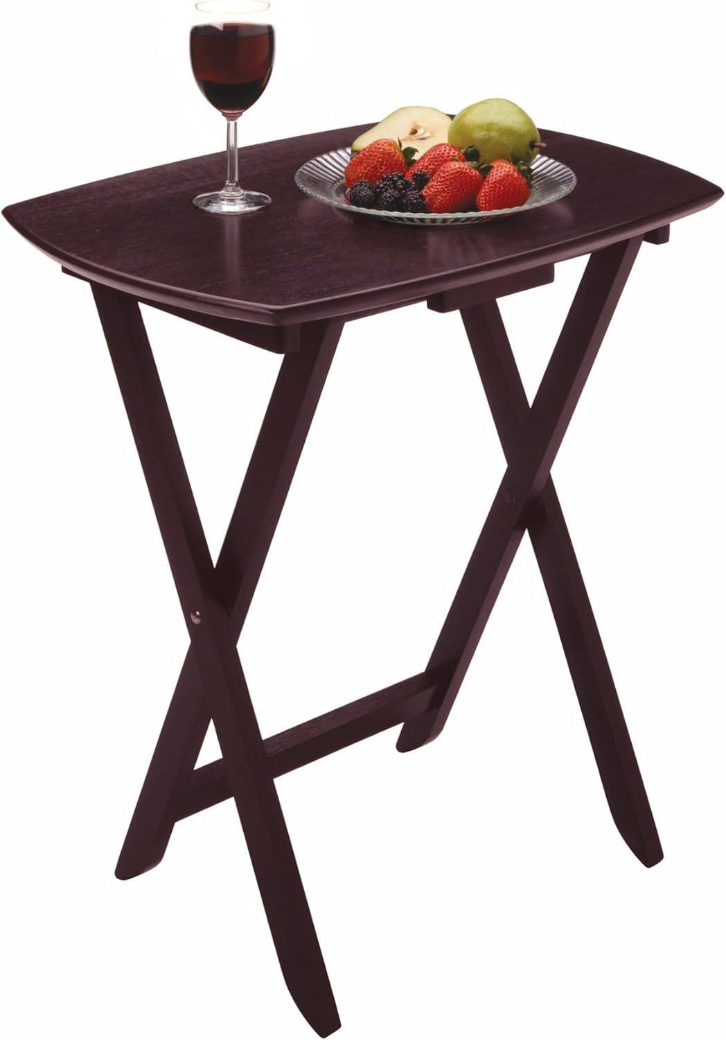 Oversized TV Tables, Espresso, Set of 4 M589851