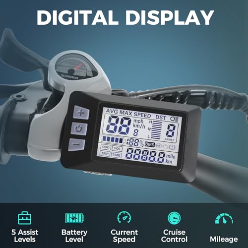 26" Electric Mountain Bike with 48V 10.4Ah Battery W184046