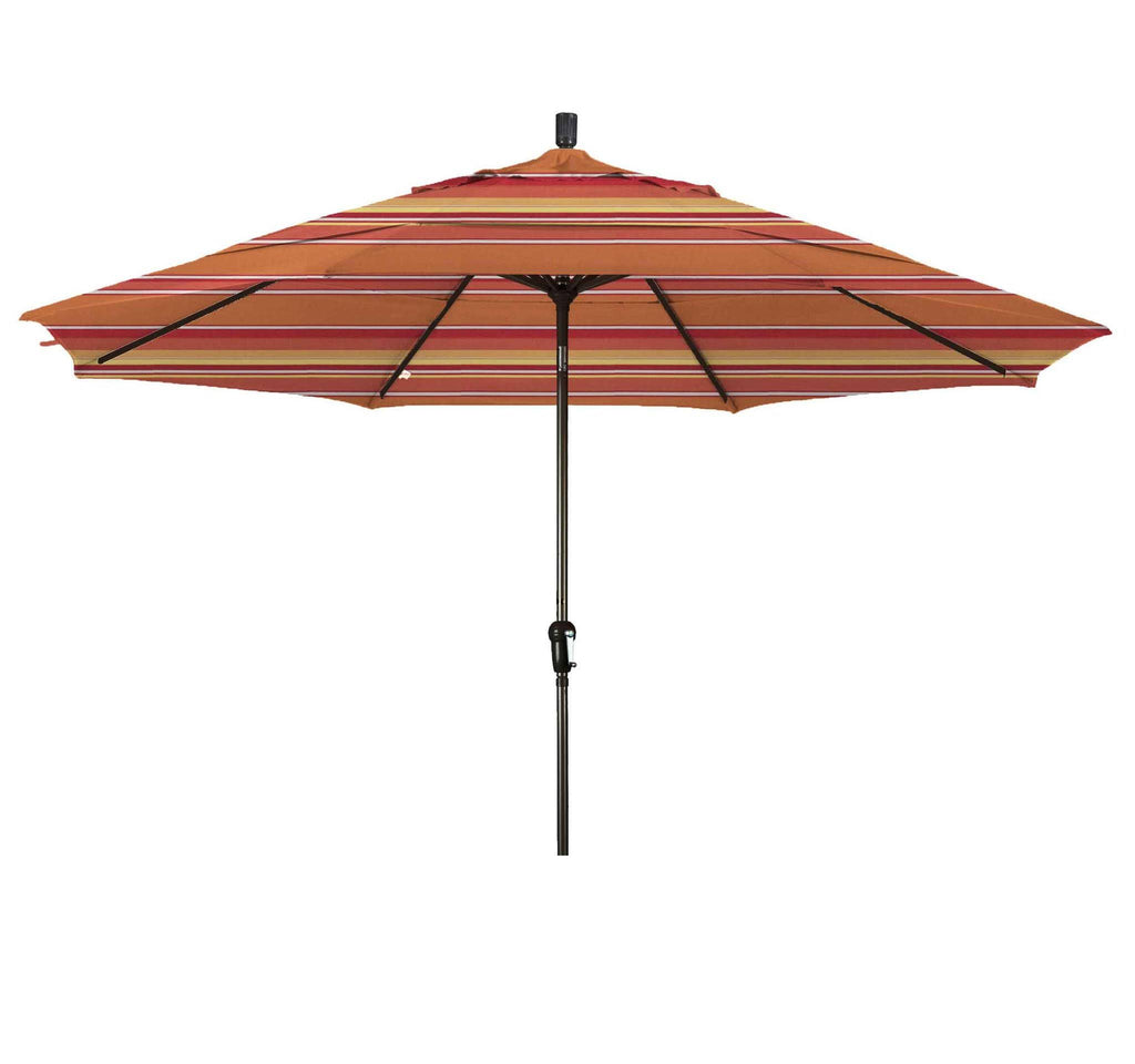 11 ft. Aluminum Auto Tilt Patio Umbrella E469