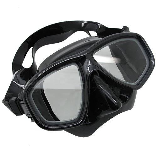 Black Nearsighted Prescription Dive Mask B88450