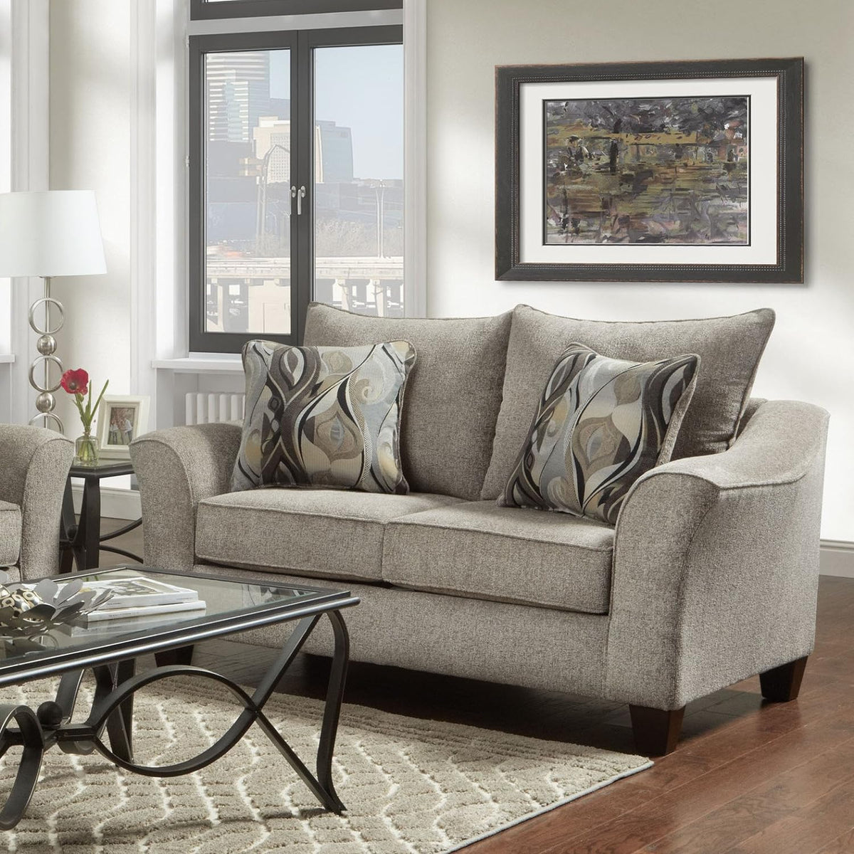 Pillowback Loveseat G628365