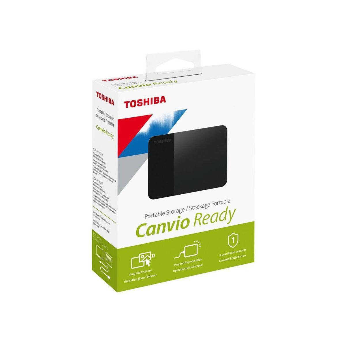 2TB Black Portable External Hard Drive S79572