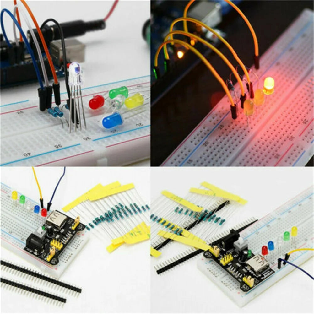 Electronic Components Kit with Potentiometer Resistor E48798