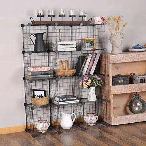 12 Cube Wire Storage Organizer D14907