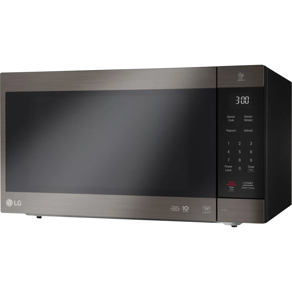 Black Stainless Steel Countertop Microwave V27307