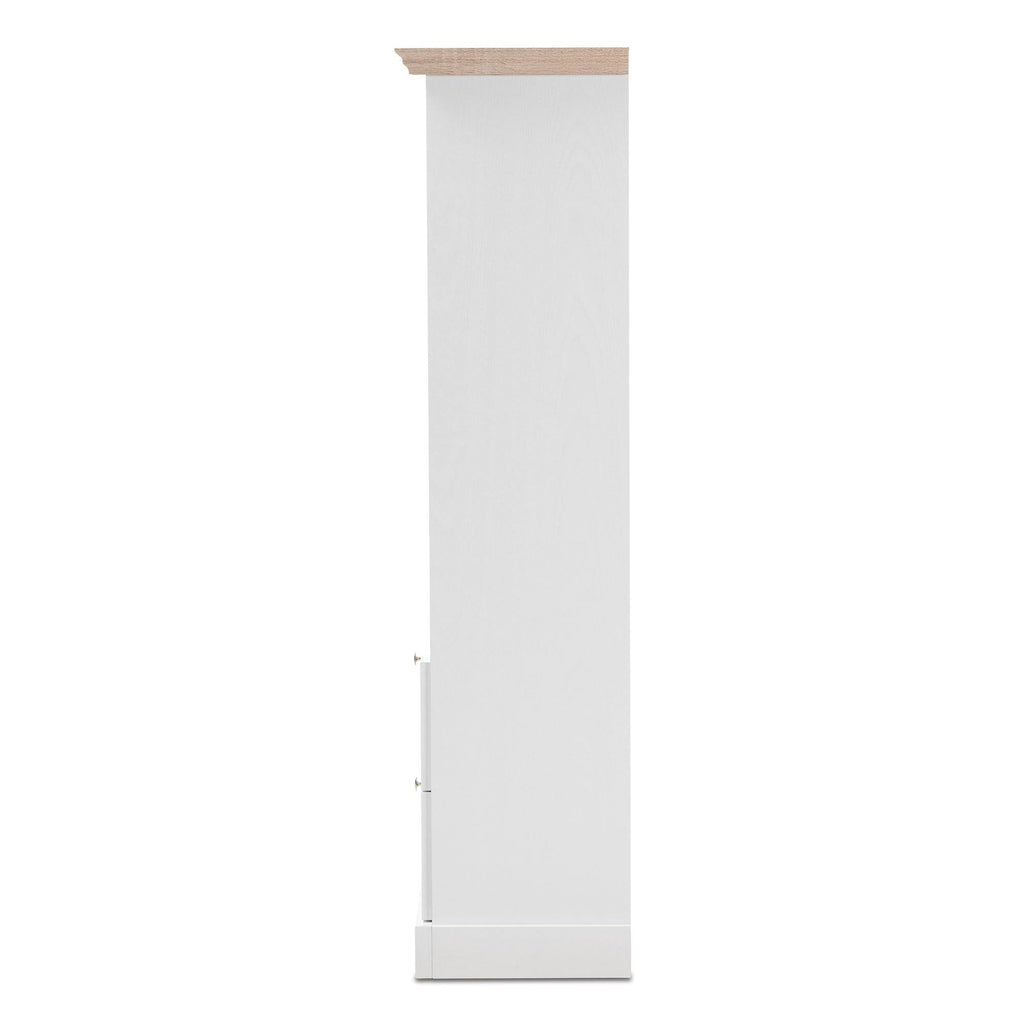 Oak White Two Tone Bookcase N1548