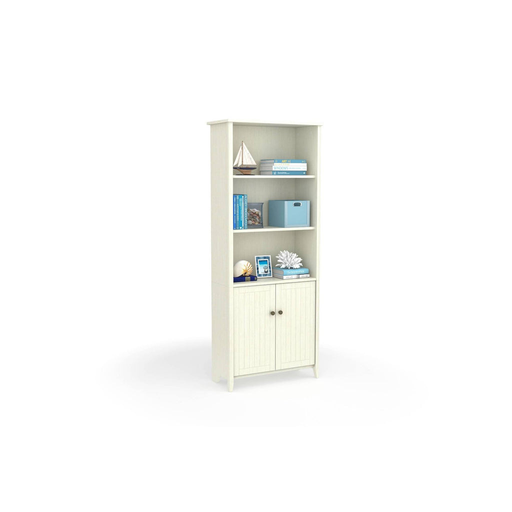 Weathered White Bookcase V635