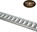 10-ft Powder-Coated Steel E Track Tie-Down Rail, Pack of 10 C2044