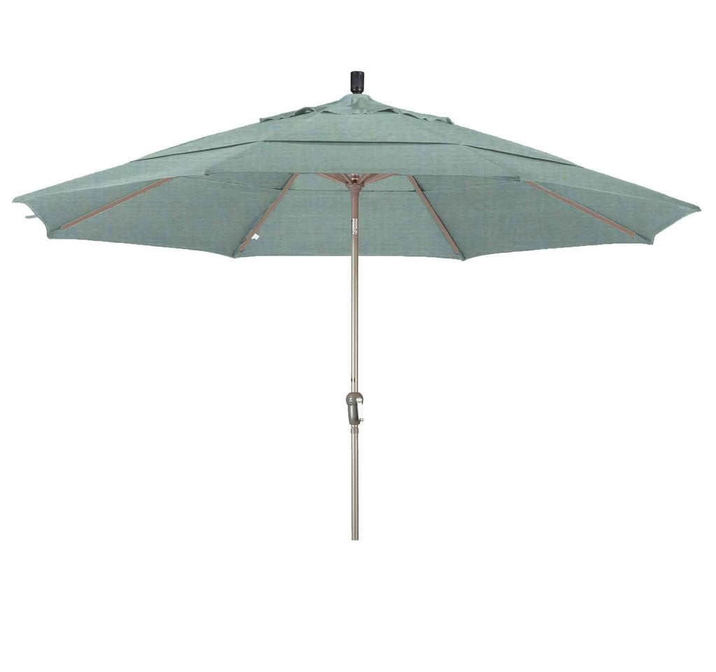 11 ft. Aluminum Auto Tilt Patio Umbrella E469