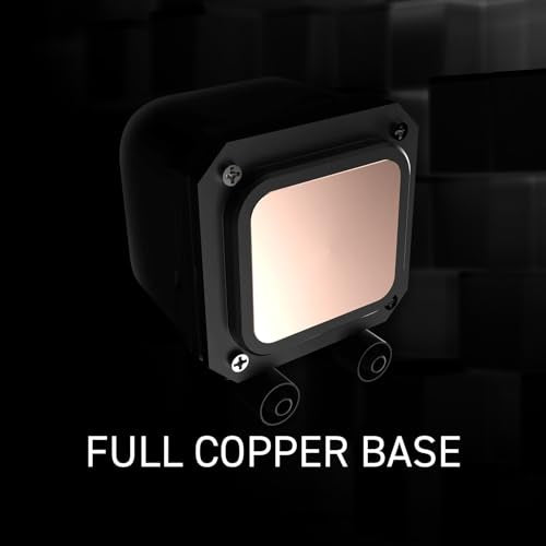 Black 240mm AIO CPU Liquid Cooler D93566