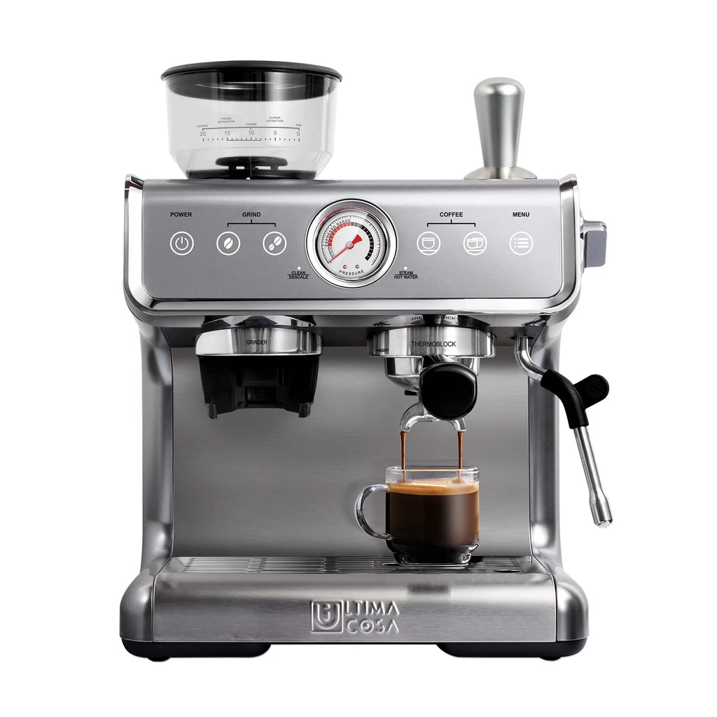 Silver Semi-Automatic Espresso Machine X452